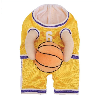 Dog Basketball Costume with Ball