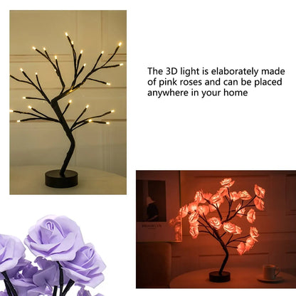 Rose Tree Lamp - Love is in the Air!